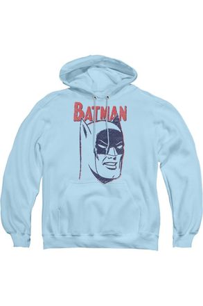 Gildan Batman Crayon Man Adult Pull Over Hoodie / Hooded Sweatshirt