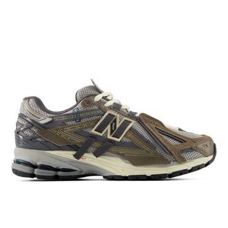 New Balance Unisex U1906A in Marrone/Grigio, Sintetica, Taglia 37.5
