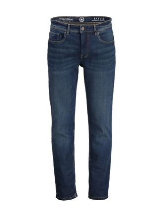 Lerros Relax-fit-Jeans LERROS LERROS BAXTER 5-Pocket-Denim, RELAXED FIT, unifarben, Herren, Gr. 30, L&auml;nge 32, blau (classic navy), 99% Baumwolle, 1% Elasthan