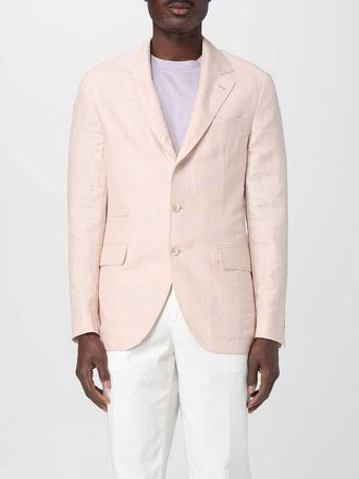 Brunello Cucinelli Cherry Blossom Wool Linen Blazer, Brand Size 50 (US Size 40)