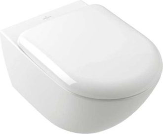 Villeroy & Boch Antao - Inodoro Suspendido, Rimless, Ceramicplus,twistflush, Blanco Alpino 4674t0r1