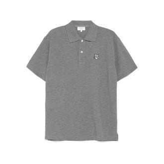 Maison Kitsun&eacute; Logo-patch Polo Shirt