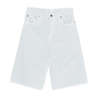 Haikure Denim Shorts, female, White, Size: W24 Bermuda 5 Tasche