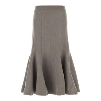 Bottega Veneta Donna, Gonne, Grigio, M, new
