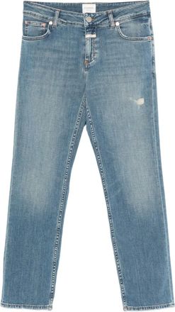 Closed distressed-finished straight jeans - Blue