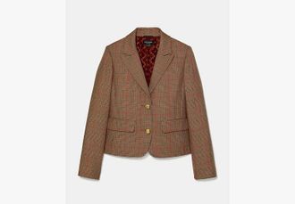Kate Spade New York Plaid School Girl Blazer