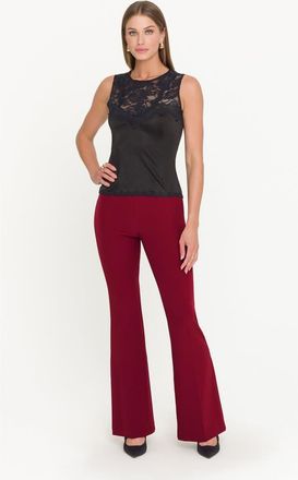 Generation Love Elise Crepe Pants in Crimson at Nordstrom, Size 2 33