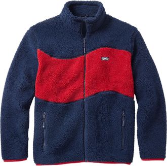 Fair Harbor Mens Bayshore Fleece Jacket Red XXL