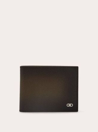 Ferragamo Men Gancini wallet Green