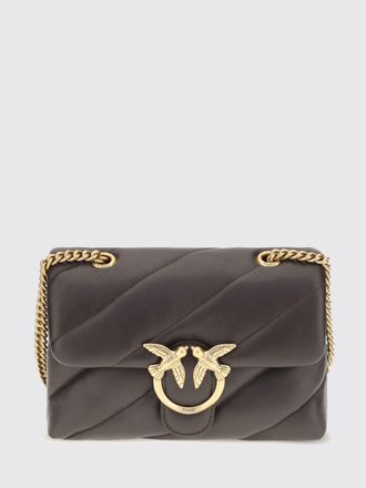 Pinko Classic Love Bag Puff Mini Bag in Quilted Nappa with Love Birds Buckle