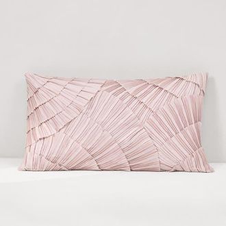 Lush D&eacute;cor Eira Pillow Cover in Dusty Pink at Nordstrom, Size 20X20