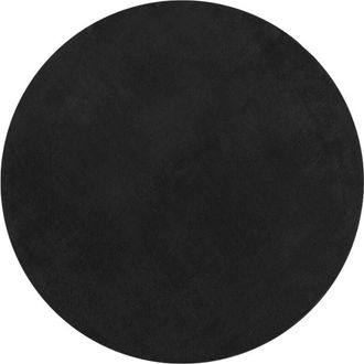 vidaXL Rug HUARTE Short Pile Soft and Washable Black &Oslash; 200 cm vidaXL