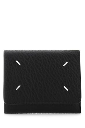 Maison Margiela Black Leather Wallet