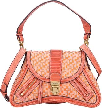 Guess Tassen.. - Dames - Handtassen - Oranje - ONE Size - Leer - Tassen