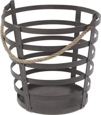 Go Home Iron And Rope Basket