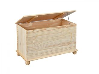 Dmora Banco madera natural 98x53 cm