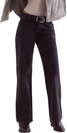 Free People Tennessee Low Rise Boyfriend Jeans in Hideaway Black at Nordstrom Rack, Size 26