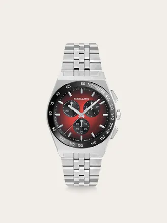 Ferragamo Men Vega New Chrono watch Red