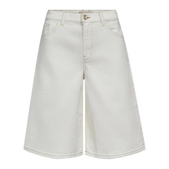 Mos Mosh MOS Mosh, Dames, Korte broeken, Wit, Maat: W28 Denim
