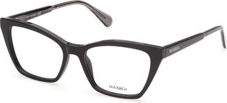 Max & Co. Occhiali da vista - Dames - Brillen - Zwart - 53 MM - Accessoires