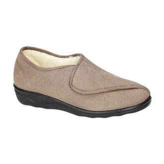 Josef Seibel Nice 105 Slippers - Dames - Platte Schoenen - Beige - 39 EU - Wol - Schoenen