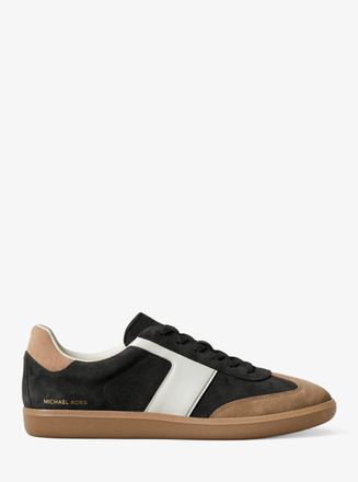 Michael Kors Jovie Color-Block Suede Sneaker