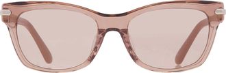 Ferragamo Light Brown Cat Eye Ladies Sunglasses SF2019SLB 260 54