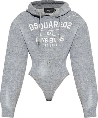 Dsquared2 Body con effetto vissuto - Grigio