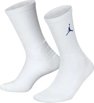 Nike Jordan Air Jordan Contrasting Colors Logo Sports Socks One Pair White CT0527-102