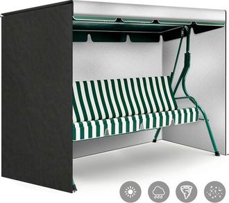 OEM Funda Impermeable Oxford Para Columpio De Jard&iacute;n De 3 Plazas, Lona Resistente A Los Rayos Uv, Funda Protectora Para Hamaca/columpio De Jard&iacute;n, 220 X 1