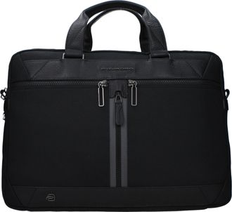 Piquadro Arbeitstaschen Herren Recyceltes Nylon Schwarz