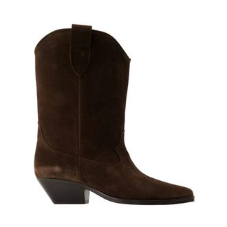 Isabel Marant Isabel Marant, Cowboy Boots, female, Brown, Size: 7 US Brown Leather Boots - Suede Calfskin