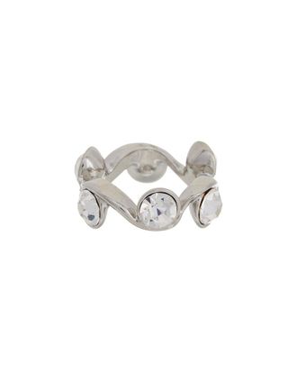 Oscar De La Renta Oscar De La Renta Crystal Wave Ring