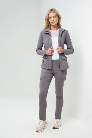 Anatomie The Kate Skinny Cargo Pant in Grey at Nordstrom, Size X-Large