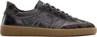 Ambitious NOA Retro Sneaker - Dames - Sneakers - Zwart - 36 EU - Leer - Schoenen