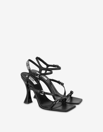 Moschino Calf sandals - Black