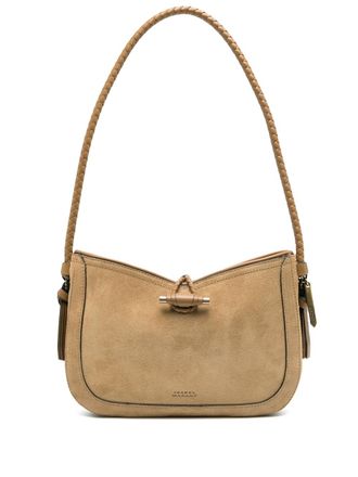 Isabel Marant Vigo suede shoulder bag - Brown