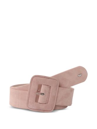 Max Mara Brio square-buckle belt - Pink