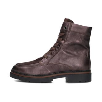 DL Sport Schoenen, Dames, Bruin, 37 EU, Leer, Bronzen Dameslaarzen