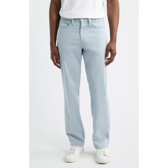 34 Heritage Charisma Relaxed Straight Leg Twill Pants in Mist Twill at Nordstrom, Size 31 X 32