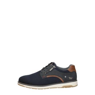 Mustang Veterschoenen Laag - Heren - Veterschoenen - Blauw - 42 EU - Schoenen