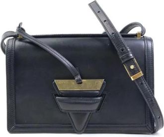 Loewe Tweedehands leren schoudertassen - Dames - Vintage Schoudertas - Zwart - ONE Size - Leer - Vintage