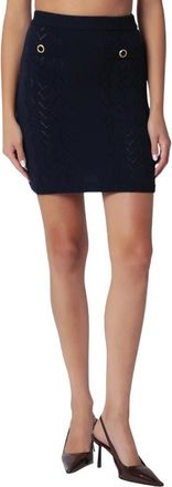 Alessandra Rich Mujer, Faldas, Azul, Talla: S