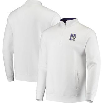 Colosseum Mens Colosseum White Northwestern Wildcats Tortugas Logo Quarter-Zip Jacket at Nordstrom, Size Xxx-Large