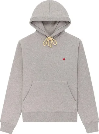 New Balance MADE in USA Core Hoodie Asia Sizing Athletic Grey MT21540-AG