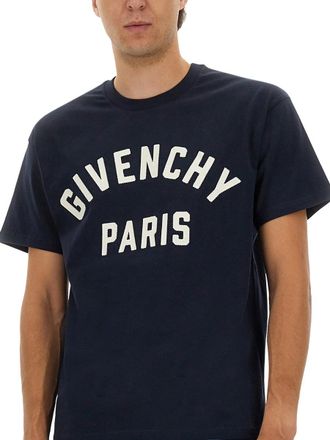 Givenchy Logo T-Shirt - Blue