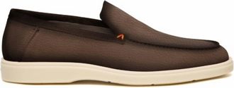 Santoni Mens Botanist-A-Etgm25 Loafer In Brown