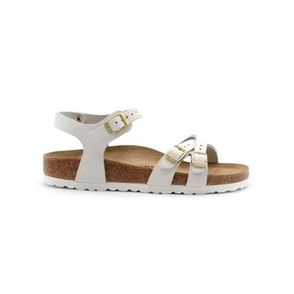 Birkenstock Flat Sandals, female, White, Size: 10 US Kumba Regular Fit