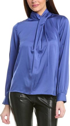 Elie Tahari The Jaden Silk-Blend Blouse