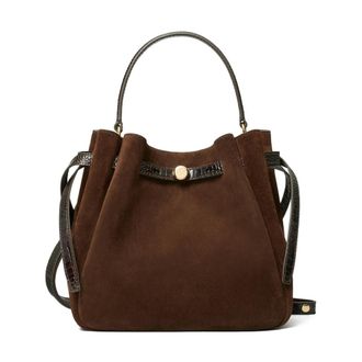 Tory Burch Dames, Tassen, Bruin, Maat: ONE Size Su&egrave;de